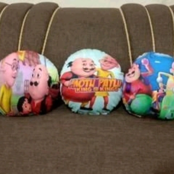 Motu Patlu Cushion Cover Set Of 5 - yes, 2 days, free