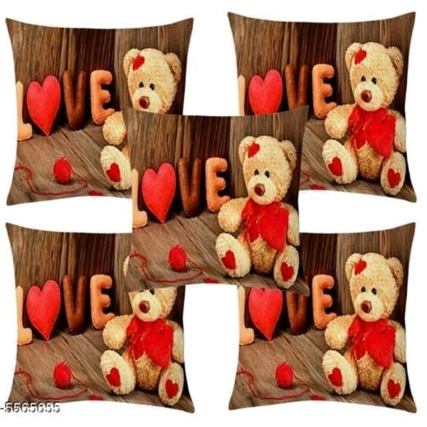 Stylish Heavy Jute Cushion Cover Set Of 5 - yes, 2 days, free, 16 by 16