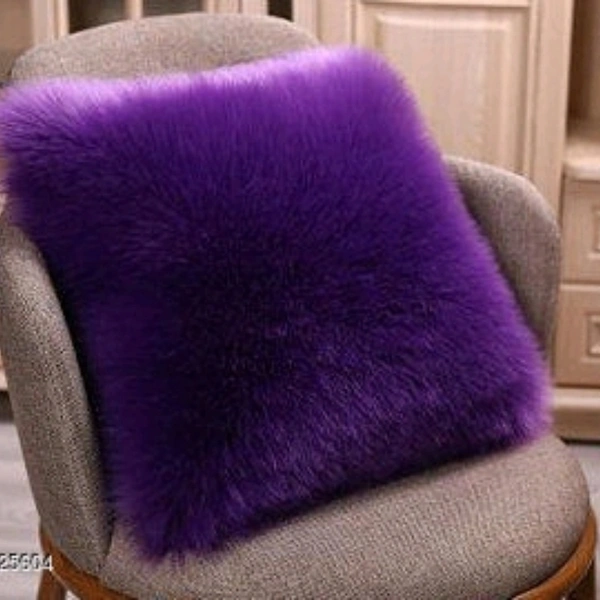 Alluring Fur Cushion Cover Set Of 5 - yes, 2 days, free, 16 by 16