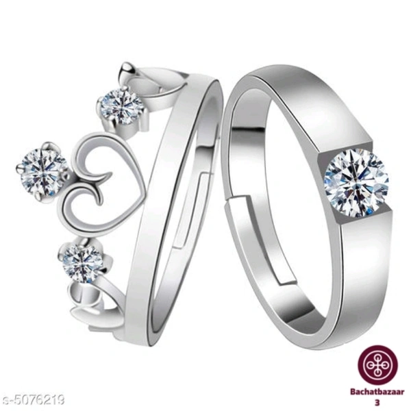 Couple Ring Set Of 2 - adjustable