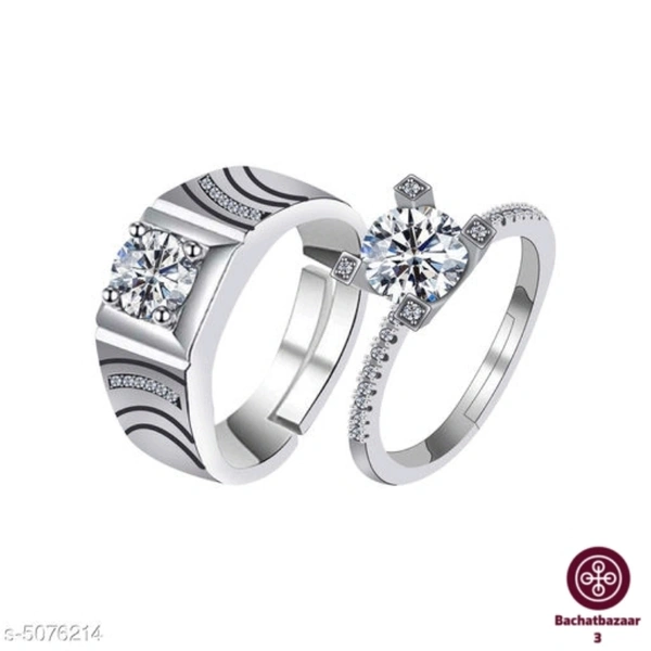 Couple Ring Set Of 2 - adjustable