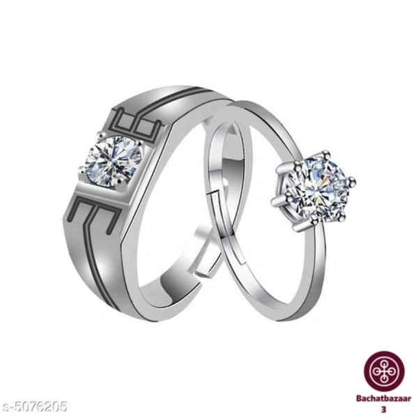 Couple Ring Set Of 2 - adjustable