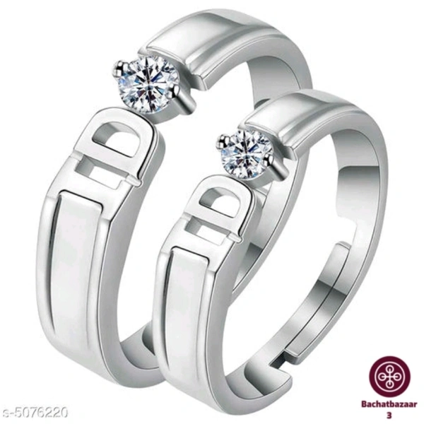 Couple Ring Set Of 2 - adjustable