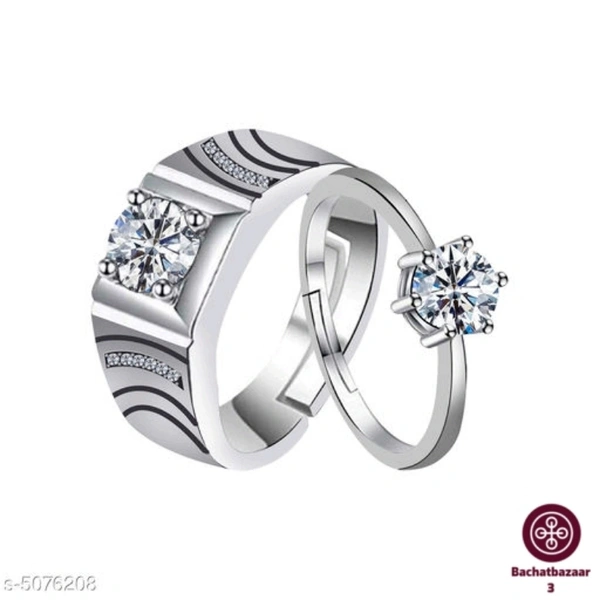 Couple Ring Set Of 2 - adjustable