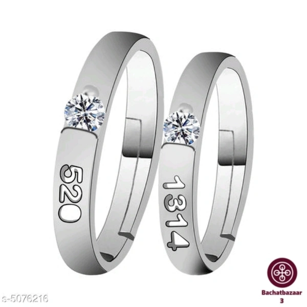 Couple Ring Set Of 2 - adjustable