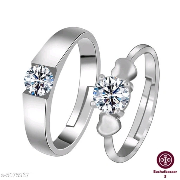 Couple Ring Set Of 2 - adjustable