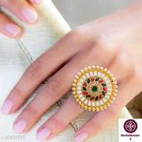 Stylish Umbrella Cocktail Ring - adjustable