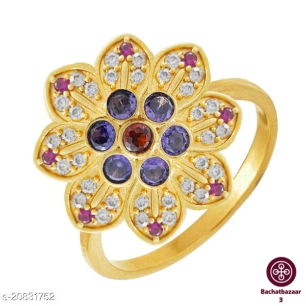 Stylish Umbrella Cocktail Ring - adjustable