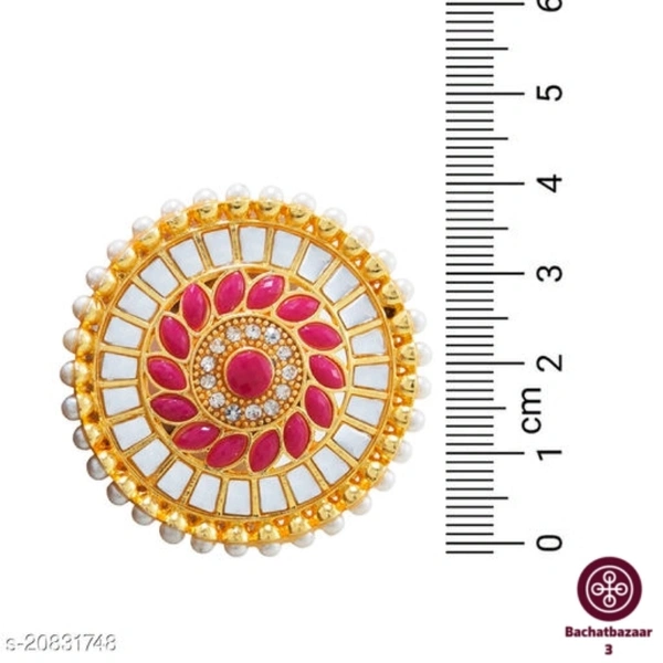 Stylish Umbrella Cocktail Ring - adjustable