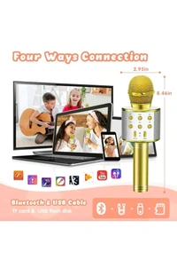 ZVR BLUETOOTH MICROPHONE SPEAKER 