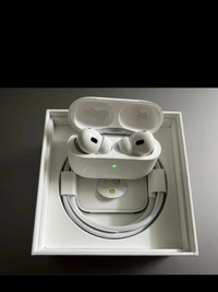 Apple AirPods Pro (2nd generation) with MagSafe Case (USB-C) Bluetooth Headset  (White, True Wireless) - White