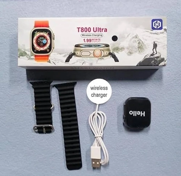 T800 ultra best smartwatch - silver