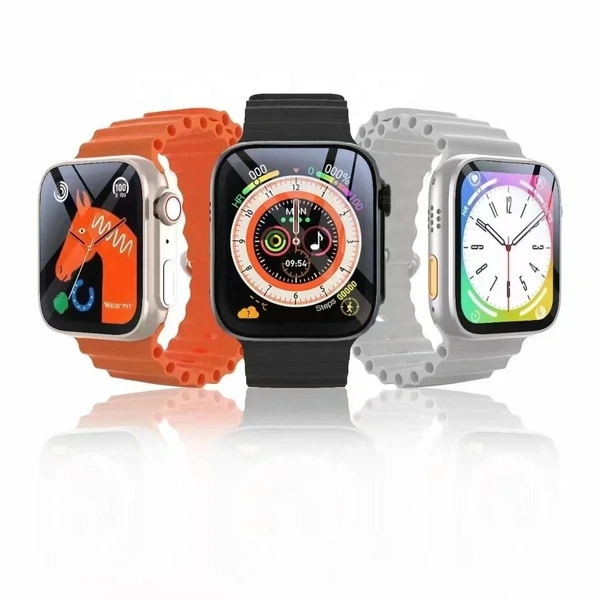 T800 ultra best smartwatch - silver