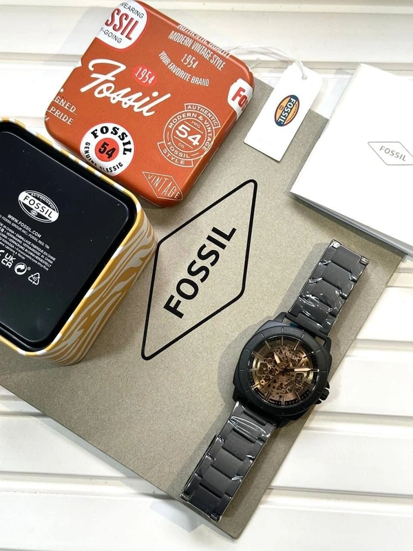 Fossil automatic - Free, Black, Yes