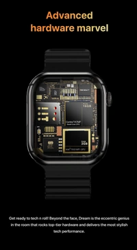 Fire Bolt <4g SIM> Smart Watch  - Silver, Free