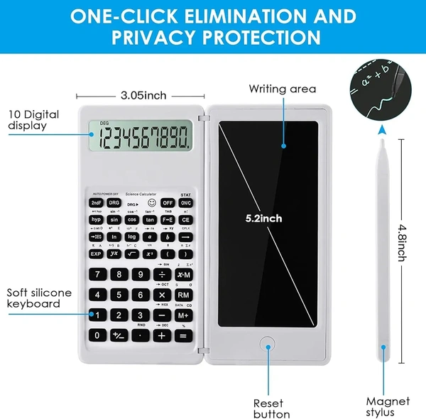 Anezus  Scientific Calculator  - Black