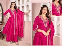Ready to Wear Ethnic Wear Collection With Full Flair, 6 Colors, Set of 4