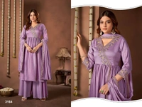 Ready to Wear Ethnic Wear Collection With Full Flair, 6 Colors, Set of 4