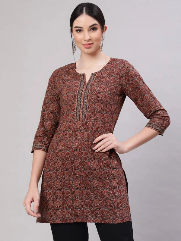 Cotton Printed Tops for Regular and Office wear, 6 Colors, Set of 4