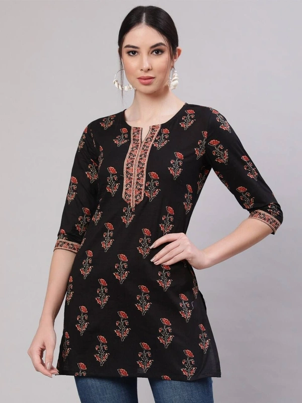 Cotton Printed Tops for Regular and Office wear, 6 Colors, Set of 4
