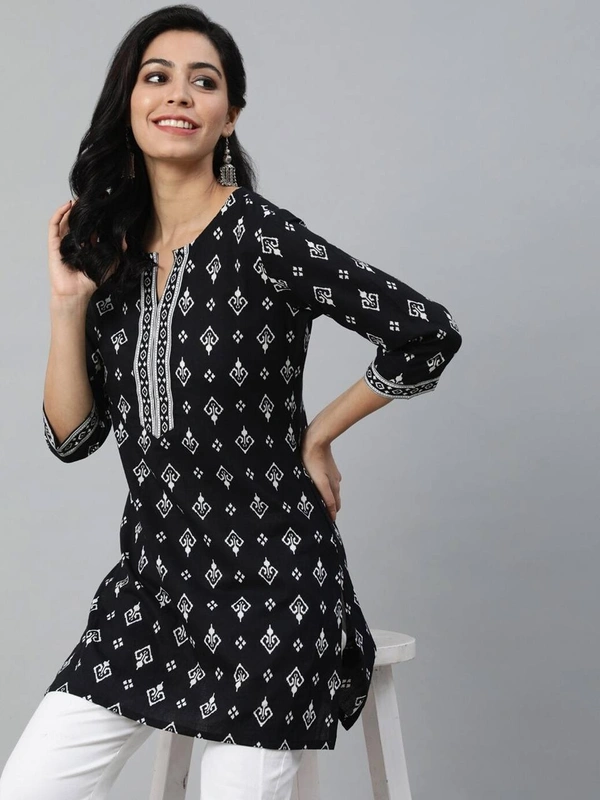 Cotton Printed Tops for Regular and Office wear, 6 Colors, Set of 4