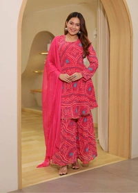 Blue Hills Beautiful Ready to Wear Party Wear Sarara Suit