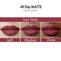 Nykaa All Day Matte Waterproof, Transfer Proof, 12H Liquid Lipstick - Soul Sister