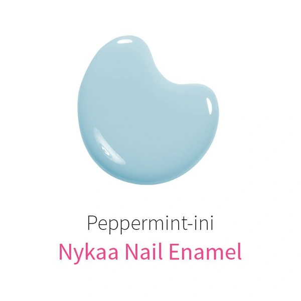NYKAA Nykaa Nail Enamel Polish - Peppermint-ini 60