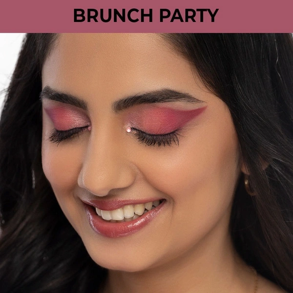NYKAA Nykaa Cosmetics Eyes On Me! 4 in 1 Quad Eyeshadow Palette - Brunch Party