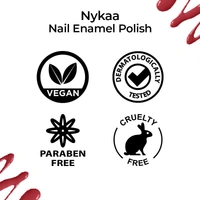 Nykaa Nail Enamel Polish - Crimson Carnation 131