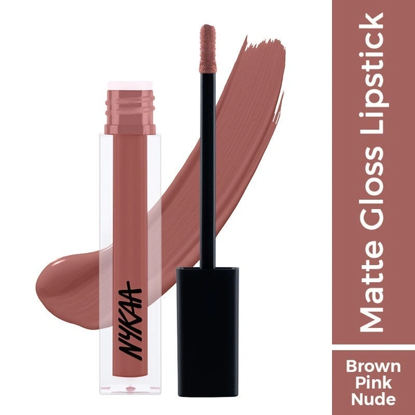 Nykaa 8hour Lasting Full Cover Matte Gloss - Flirty Face