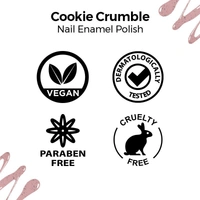 Nykaa Cookie Crumble Nail Enamel Polish - Gingernut Crunch 251