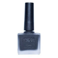 NYKAA Nykaa Matte Nail Lacquer - Black Sesame Pudding 09