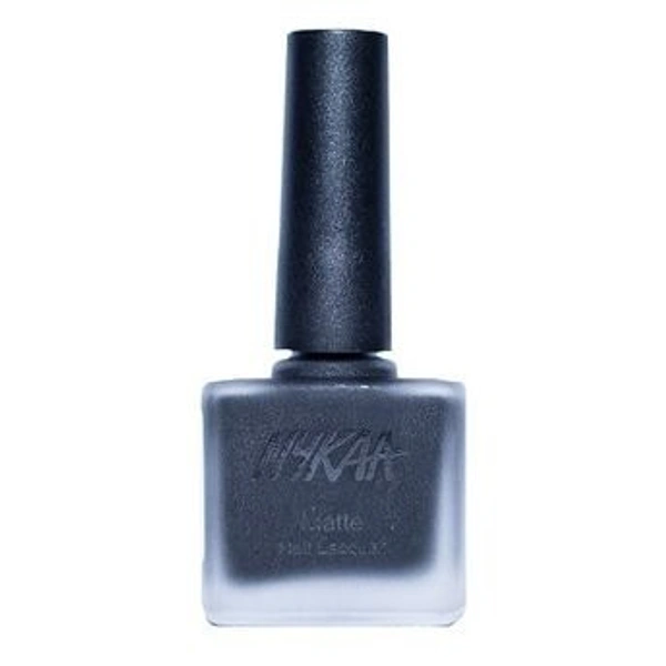 NYKAA Nykaa Matte Nail Lacquer - Black Sesame Pudding 09