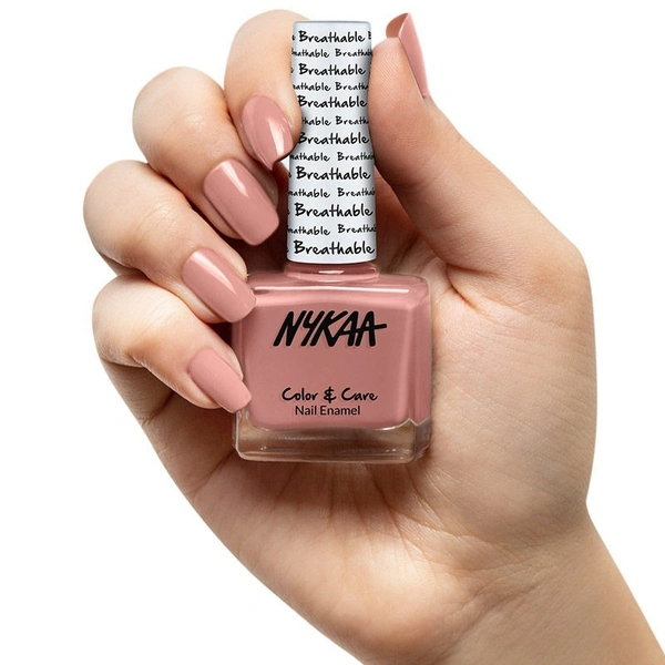 Nykaa Breathable Nail Enamel - Pure Pink - 314