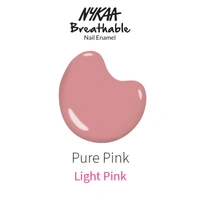 Nykaa Breathable Nail Enamel - Pure Pink - 314
