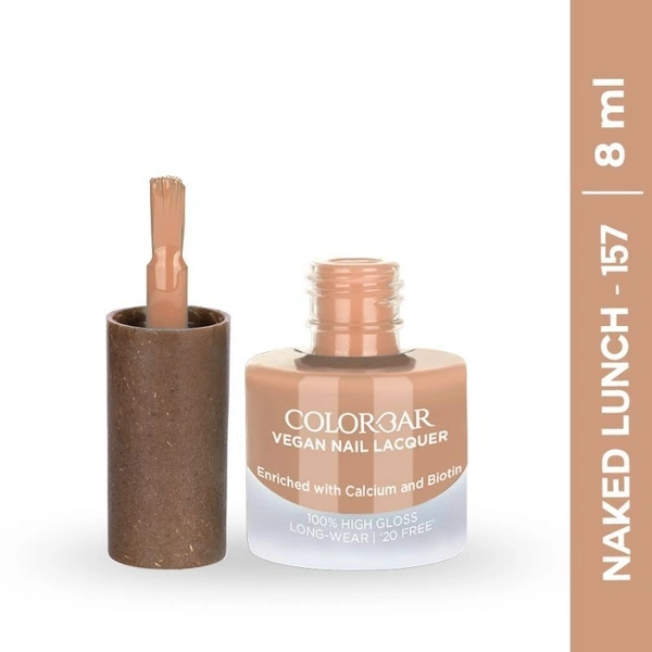 COLORBAR Vegan Nail Lacquer - (Naked-Lunch 157) Copy Cat ()