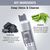 Nykaa Naturals Scalp Purifying Sulphate-Free Shampoo With Charcoal, Bamboo & Neem