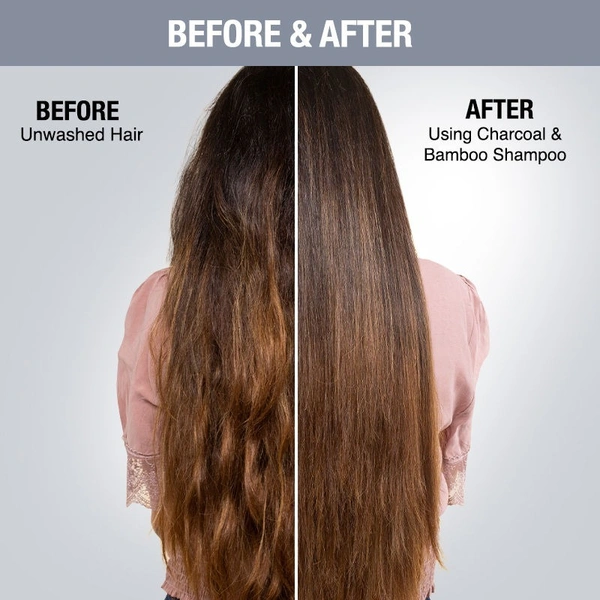 Nykaa Naturals Scalp Purifying Sulphate-Free Shampoo With Charcoal, Bamboo & Neem