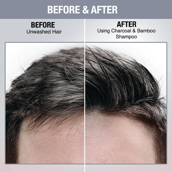 Nykaa Naturals Scalp Purifying Sulphate-Free Shampoo With Charcoal, Bamboo & Neem