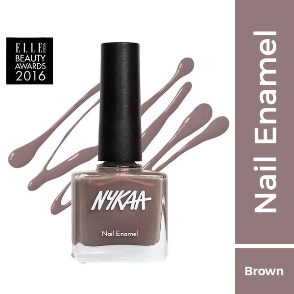 NYKAA Nykaa Nail Enamel Polish - Violet Macroon 81