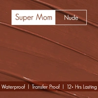 NYKAA Nykaa All Day Matte Waterproof, Transfer Proof, 12H Liquid Lipstick - Super Mom