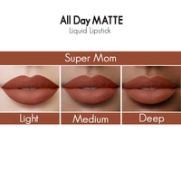 NYKAA Nykaa All Day Matte Waterproof, Transfer Proof, 12H Liquid Lipstick - Super Mom