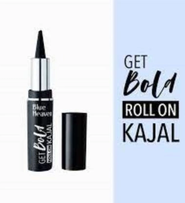 BLUE HEAVEN Get Bold Roll On Kajal (Black, 1.1 g)