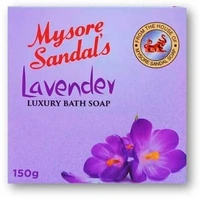 MYSORE SANDAL Rose & Lavender Luxury Bath Soap (6 x 150 g)