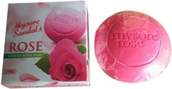 MYSORE SANDAL Rose & Lavender Luxury Bath Soap (5 x 150 g)