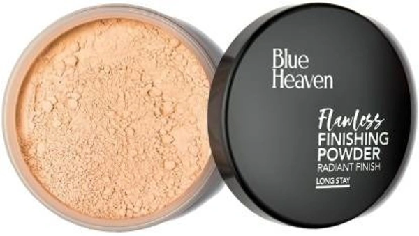 BLUE HEAVEN  Flawless Finishing Powder Compact (Blush, 20 g)