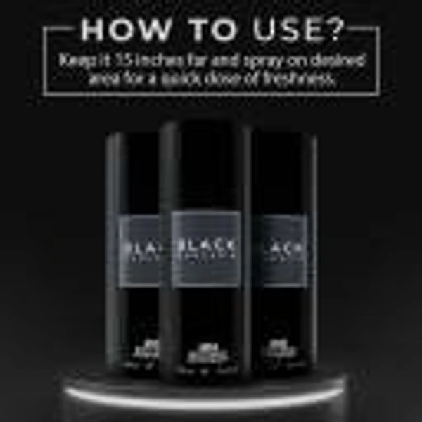 COLORBAR BLACK - MANDARIN DEO FOR MEN Deodorant Spray  -  For Men (100 ml) - 1