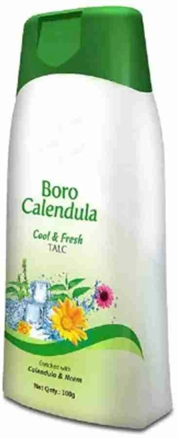 SUNNY Bakson Sunny Herbals Boro Calendula Cool & Fresh Talc (100 X 1) (2 x 50 g)