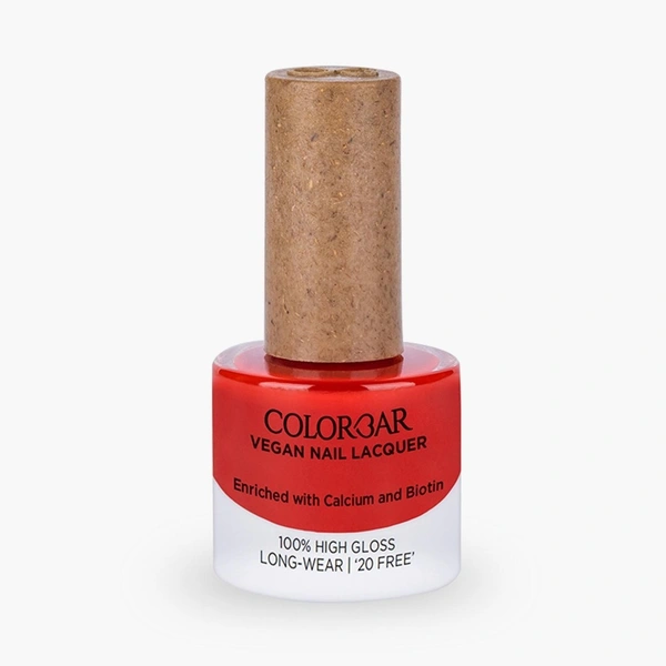 Colorbar COLORBAR VEGAN NAIL LACQUER (Mistress-266)+ remover (2 Items in the set) - 1